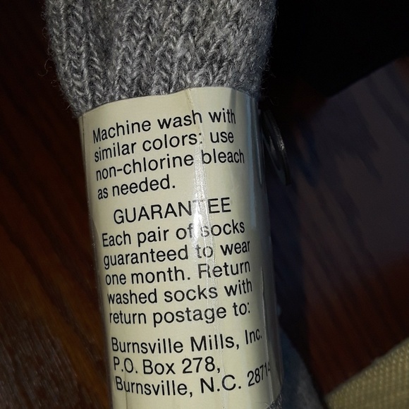 NWT Carnie O'Nell wool blend tall socks size 10-13 - Picture 6 of 8